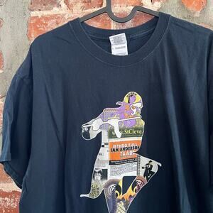 VTG Jethro Tull 2012 Thick As A Brick Tour Men's Black T Shirt L 22x29